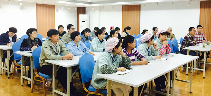 劉潭JIT流水線改造動(dòng)員大會(huì)現(xiàn)場(chǎng)