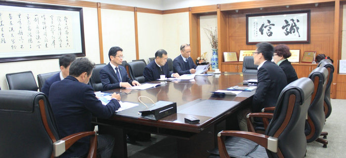 劉潭服裝：3月17日，豐島株式會社社長一行來我司考察
