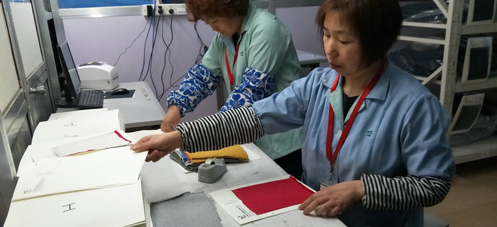 劉潭服裝面輔料管理或許繁瑣寡淡，但求細(xì)致高效