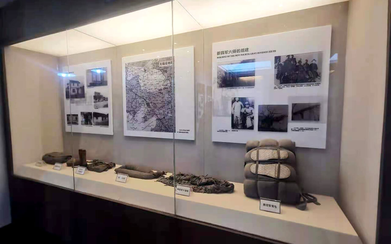 劉潭服裝廠黨員參觀新四軍六師部舊址紀念館 