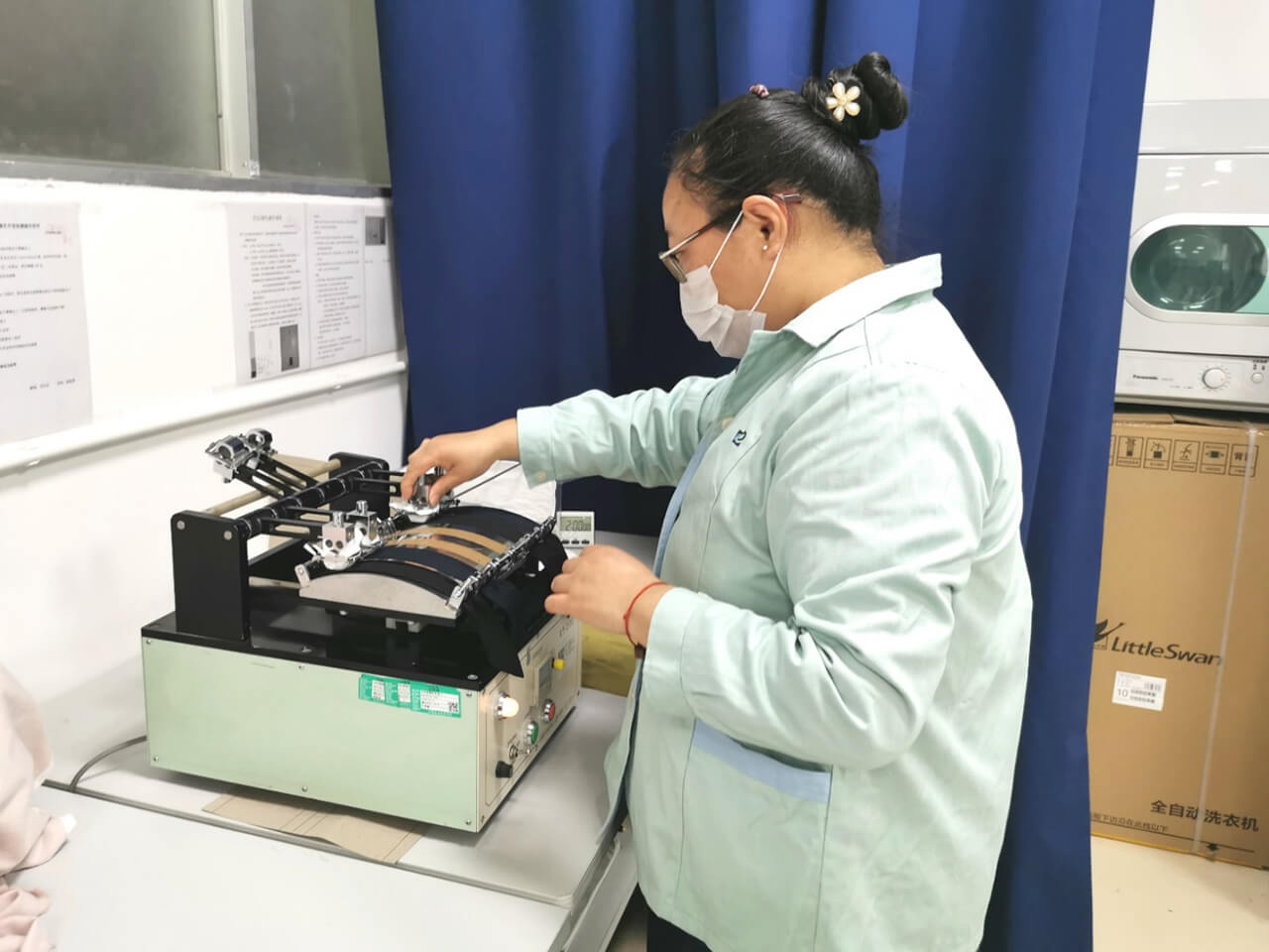 劉潭服裝廠檢測部
