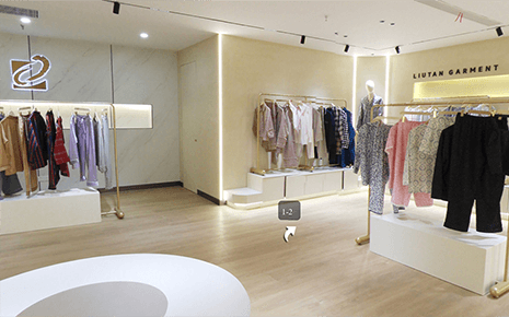 提升效能,從體驗(yàn)出發(fā)：劉潭服裝開啟3D實(shí)景展廳