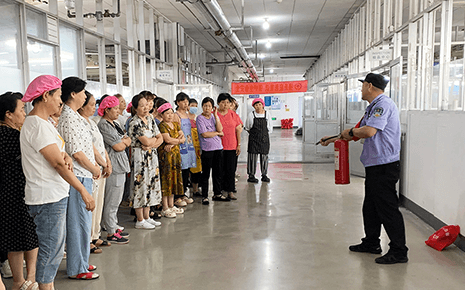 防患未然始于行——劉潭服裝開展消防安全培訓