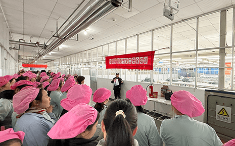 劉潭服裝開工日：強(qiáng)化安全培訓(xùn)，重視消防安全！