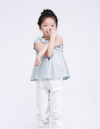 女童無袖上衣 女童無袖上衣