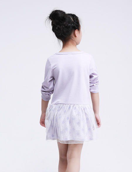 女童長(zhǎng)袖連衣裙